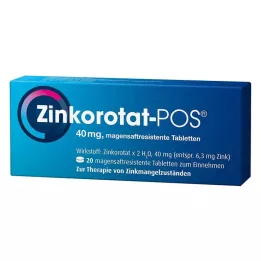 ZINKOROTAT POS γαστροανθεκτικά δισκία, 20 τεμ