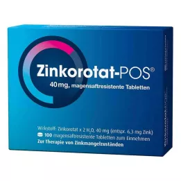 ZINKOROTAT POS γαστροανθεκτικά δισκία, 100 τεμ