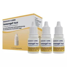CORNEREGEL Υγρές οφθαλμικές σταγόνες, 3Χ10 ml