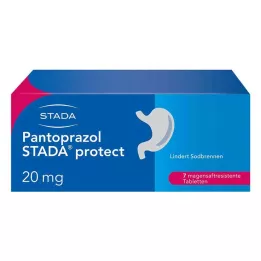 PANTOPRAZOL STADA προστατεύει 20 mg γαστροανθεκτικά δισκία, 7 τεμ