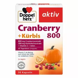 DOPPELHERZ Κάψουλες Cranberry+Pumpkin, 30 τεμ