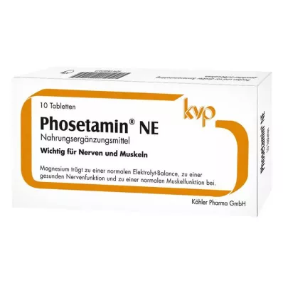 PHOSETAMIN NE Ταμπλέτες, 10 τεμ PHOSETAMIN NE Ταμπλέτες, 10 τεμ