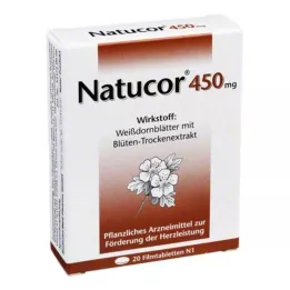 NATUCOR 450 mg επικαλυμμένα με λεπτό υμένιο δισκία, 20 τεμ