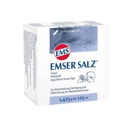 EMSER Αλάτι 1,475 g σκόνη, 20 τεμ