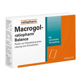 MACROGOL-ratiopharm Balance Plv.z.H.e.L.z.Einn., 10 τεμ