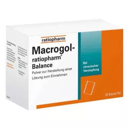 MACROGOL-ratiopharm Balance Plv.z.H.e.L.z.Einn., 30 τεμ
