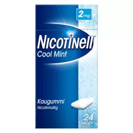 NICOTINELL Τσίχλα Cool Mint 2 mg, 24 τεμ