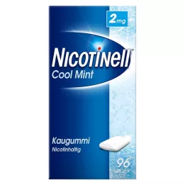 NICOTINELL Τσίχλα Cool Mint 2 mg, 96 τεμ