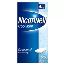 NICOTINELL Τσίχλα Cool Mint 4 mg, 96 τεμ