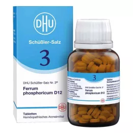 BIOCHEMIE DHU 3 ταμπλέτες Ferrum phosphoricum D 12, 420 τεμ