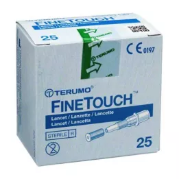 TERUMO Νυστέρια μιας χρήσης FineTouch, 25 τεμ