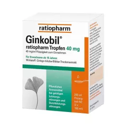 GINKOBIL-ratiopharm drops 40 mg, 200 ml