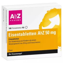 EISENTABLETTEN AbZ 50 mg επικαλυμμένα με λεπτό υμένιο δισκία, 100 τεμ