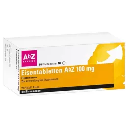 EISENTABLETTEN AbZ 100 mg επικαλυμμένα με λεπτό υμένιο δισκία, 50 τεμ