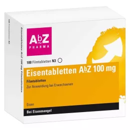 EISENTABLETTEN AbZ 100 mg επικαλυμμένα με λεπτό υμένιο δισκία, 100 τεμ