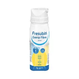 FRESUBIN ENERGY Fiber DRINK Μπουκάλι Drinking Banana, 4X200 ml