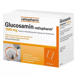GLUCOSAMIN-RATIOPHARM 1500 mg σκόνη για χορήγηση από το στόμα, 30 τεμ