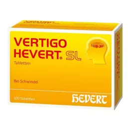 VERTIGO HEVERT SL Ταμπλέτες, 100 τεμ