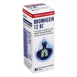 BROMHEXIN 12 BC Πόσιμες σταγόνες, 30 ml