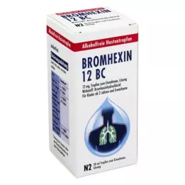 BROMHEXIN 12 BC Πόσιμες σταγόνες, 50 ml