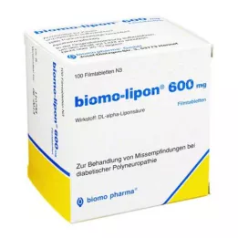 BIOMO-lipon 600 mg επικαλυμμένα με λεπτό υμένιο δισκία, 100 τεμ