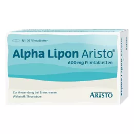 ALPHA LIPON Aristo 600 mg επικαλυμμένα με λεπτό υμένιο δισκία, 30 τεμ