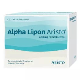 ALPHA LIPON Aristo 600 mg επικαλυμμένα με λεπτό υμένιο δισκία, 100 τεμ