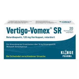VERTIGO-VOMEX SR Κάψουλες παρατεταμένης αποδέσμευσης, 20 τεμ