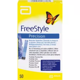 FREESTYLE Ταινίες μέτρησης γλυκόζης αίματος ακριβείας χωρίς κωδικοποίηση, 50 τεμ