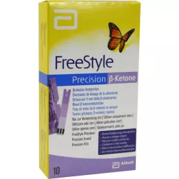 FREESTYLE Ταινίες μέτρησης κετονών αίματος β-κετόνης ακριβείας, 10 τεμ