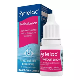 ARTELAC Οφθαλμικές σταγόνες Rebalance, 10 ml