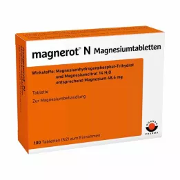 MAGNEROT N δισκία μαγνησίου, 100 τεμ