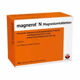 MAGNEROT N δισκία μαγνησίου, 200 τεμ