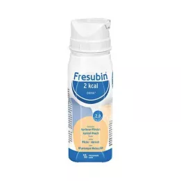 FRESUBIN 2 kcal DRINK Φιάλη κατανάλωσης βερίκοκου ροδάκινου, 24X200 ml