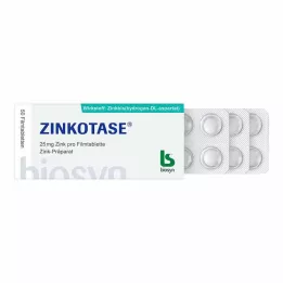 ZINKOTASE Επικαλυμμένα με λεπτό υμένιο δισκία, 50 τεμ