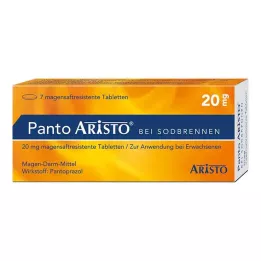 PANTO Aristo για καούρες 20 mg γαστροανθεκτικά δισκία, 7 τεμ
