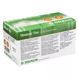 OMNICAN λεπτή κάνουλα στυλό 31 G 0,25x8 mm, 100 τμχ