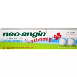 NEO-ANGIN αρμονικές παστίλιες κεράσι Plus, 20 τεμ