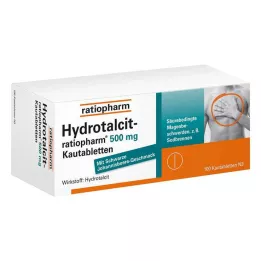 HYDROTALCIT-ratiopharm 500 mg μασώμενα δισκία, 100 τεμ