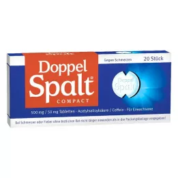 DOPPEL SPALT Compact Tablets, 20 τεμ