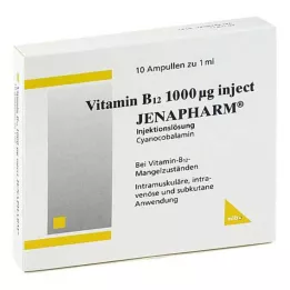 VITAMIN B12 1.000 μg Inject Jenapharm αμπούλες, 10X1 ml