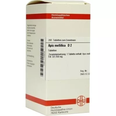 APIS MELLIFICA D 2 ταμπλέτες, 200 τεμ