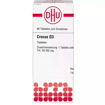 CROCUS D 3 ταμπλέτες, 80 τεμ