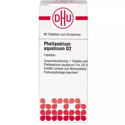 PHELLANDRIUM AQUATICUM D 2 ταμπλέτες, 80 τεμ