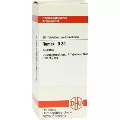 RUMEX D 30 ταμπλέτες, 80 τεμ RUMEX D 30 ταμπλέτες, 80 τεμ