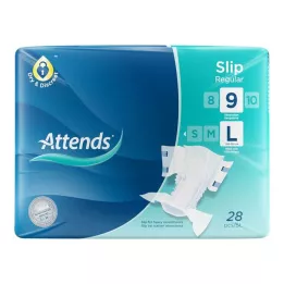ATTENDS Σλιπ Regular 9 L, 28 τεμ