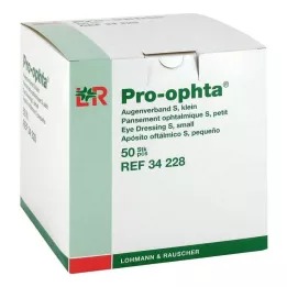 PRO-OPHTA Επίδεσμος ματιών S μικρός, 50 τεμ