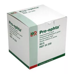 PRO-OPHTA Επίδεσμος ματιών S μεγάλος, 50 τεμ