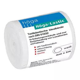 HÖGA-LASTIC Ιδανικός επίδεσμος 4 cmx5 m με σελοφάν, 1 τεμ