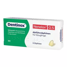NENE LAX 0,5 υπόθετα για βρέφη, 6 τεμ